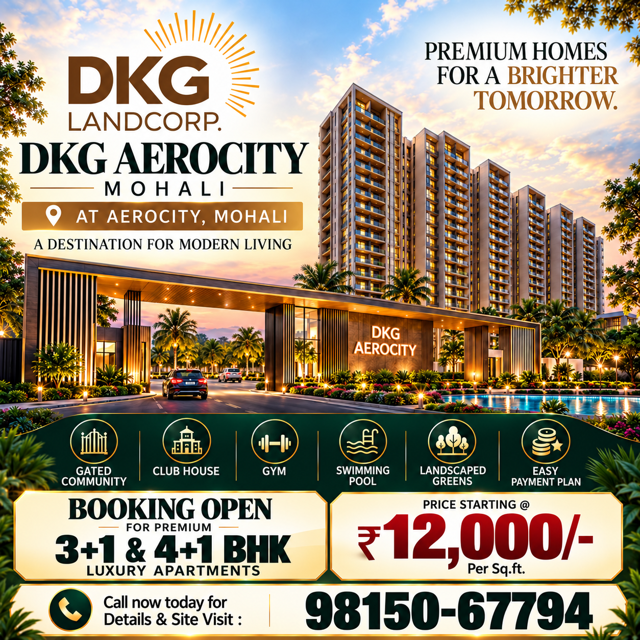 dkg aveda arenium aerocity mohali