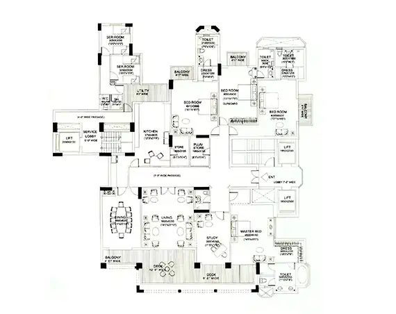dlf-aralias-floor-plan